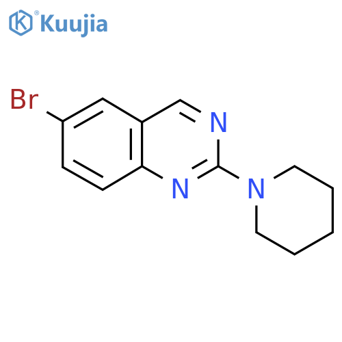 6-Bromo-2-(piperidin-1-yl)quinazoline structure
