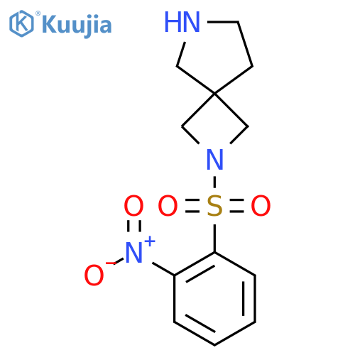 2-(2-nitrobenzenesulfonyl)-2,6-diazaspiro3.4octane structure