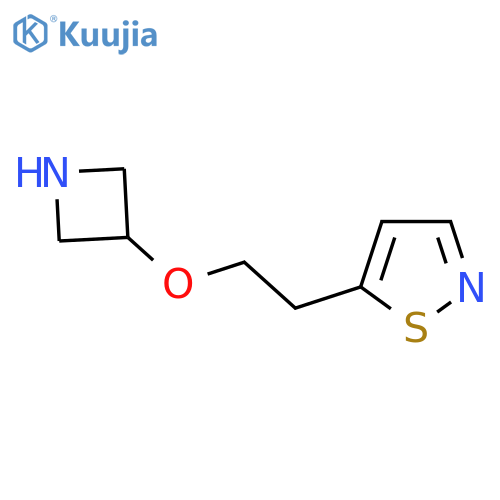 5-2-(azetidin-3-yloxy)ethyl-1,2-thiazole structure