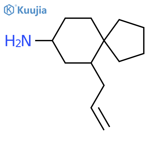 6-(Prop-2-en-1-yl)spiro[4.5]decan-8-amine structure