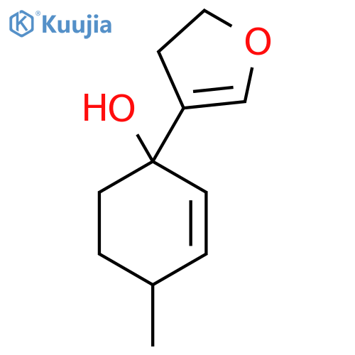 1-(4,5-Dihydrofuran-3-yl)-4-methylcyclohex-2-en-1-ol structure
