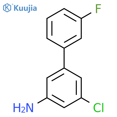 3-chloro-5-(3-fluorophenyl)aniline structure