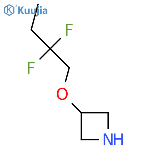 3-(2,2-difluorobutoxy)azetidine structure