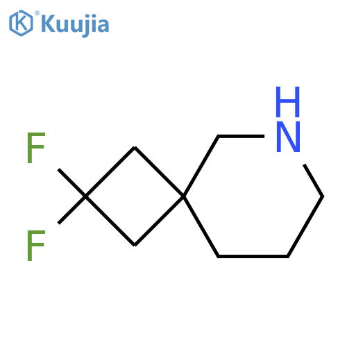 2,2-difluoro-6-azaspiro3.5nonane structure