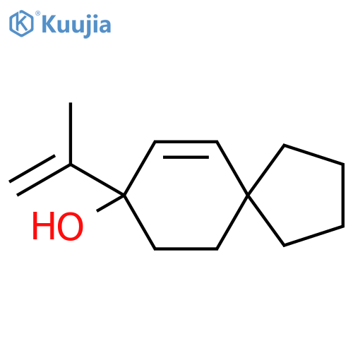 8-(Prop-1-en-2-yl)spiro[4.5]dec-6-en-8-ol structure