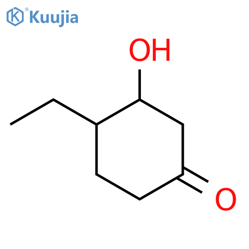 4-Ethyl-3-hydroxycyclohexan-1-one structure