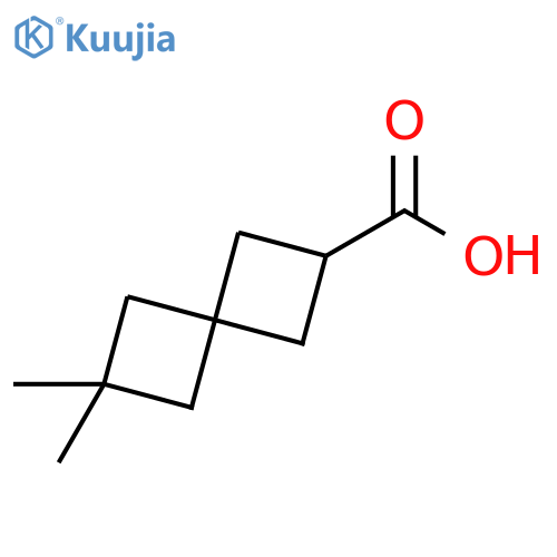 2,2-dimethylspiro[3.3]heptane-6-carboxylic acid structure