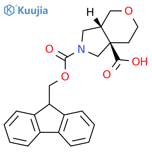 rac-(3aR,7aR)-2-{(9H-fluoren-9-yl)methoxycarbonyl}-octahydropyrano3,4-cpyrrole-7a-carboxylic acid, cis structure