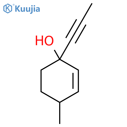 4-Methyl-1-(prop-1-yn-1-yl)cyclohex-2-en-1-ol structure
