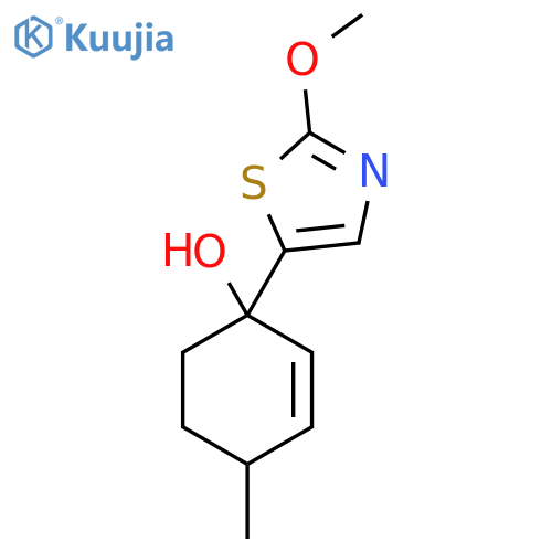 1-(2-Methoxy-1,3-thiazol-5-yl)-4-methylcyclohex-2-en-1-ol structure