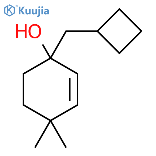 1-(Cyclobutylmethyl)-4,4-dimethylcyclohex-2-en-1-ol structure