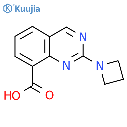 2-(Azetidin-1-yl)quinazoline-8-carboxylic acid structure