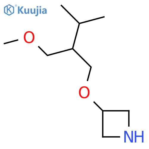 3-2-(methoxymethyl)-3-methylbutoxyazetidine structure