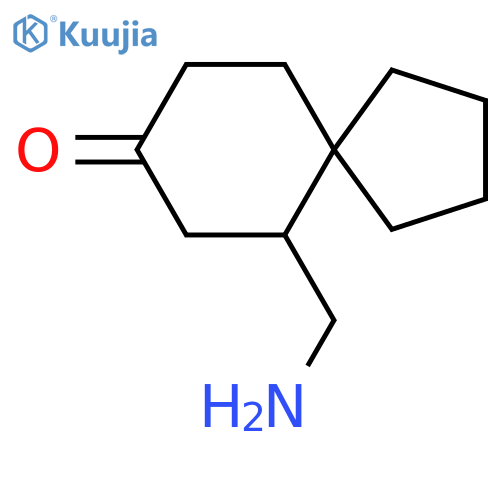 6-(Aminomethyl)spiro[4.5]decan-8-one structure