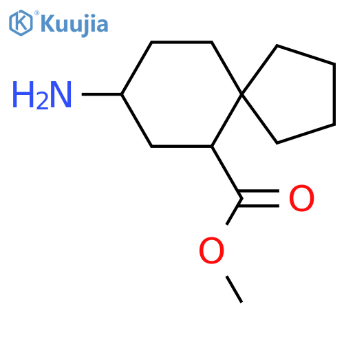 Methyl 8-aminospiro[4.5]decane-6-carboxylate structure