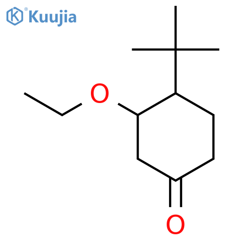 4-Tert-butyl-3-ethoxycyclohexan-1-one structure