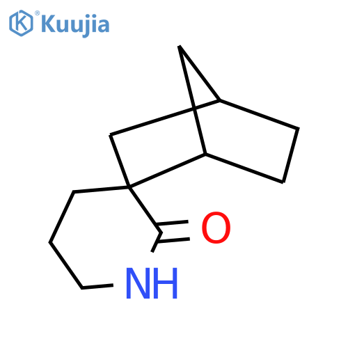 spirobicyclo2.2.1heptane-2,3'-piperidine-2'-one structure