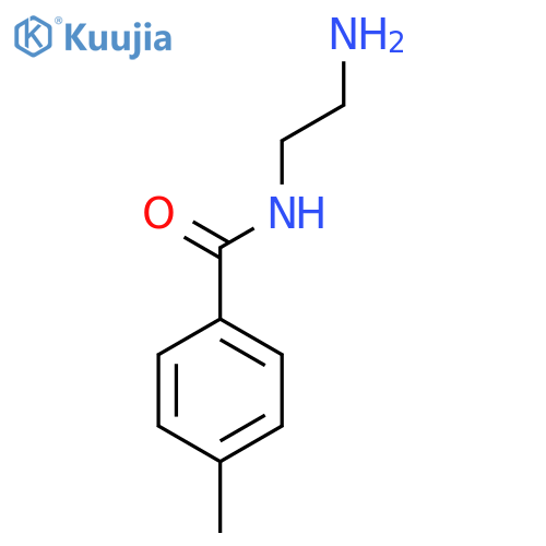 N-(2-aminoethyl)-4-methylbenzamide structure