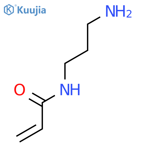 N-(3-aminopropyl)prop-2-enamide structure