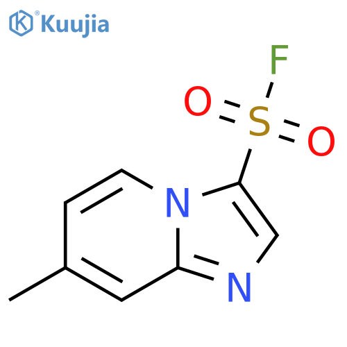 7-methylimidazo1,2-apyridine-3-sulfonyl fluoride structure