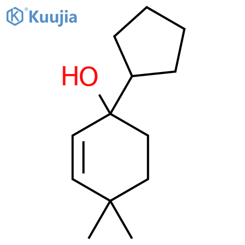 1-Cyclopentyl-4,4-dimethylcyclohex-2-en-1-ol structure