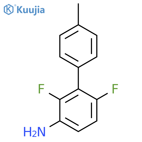 2,4-difluoro-3-(4-methylphenyl)aniline structure