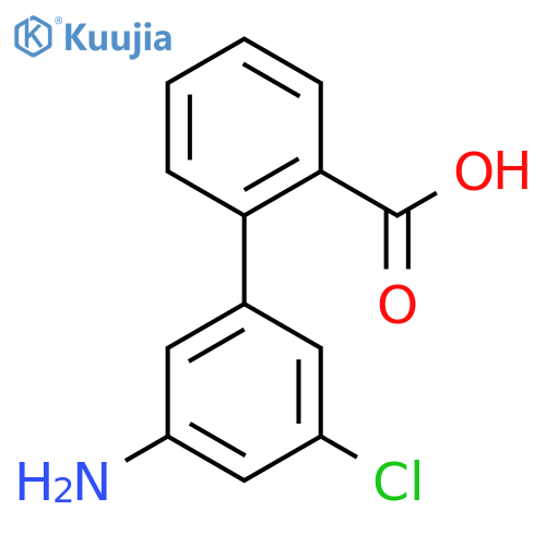 2-(3-amino-5-chlorophenyl)benzoic acid structure