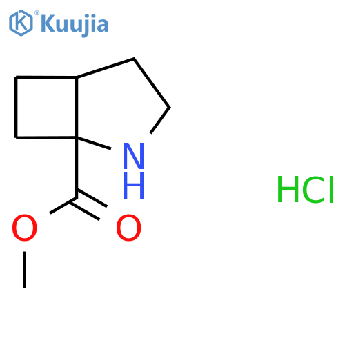 methyl 2-azabicyclo3.2.0heptane-1-carboxylate hydrochloride structure