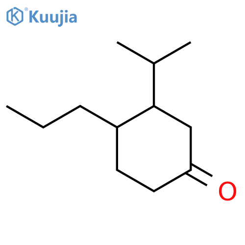 3-(Propan-2-yl)-4-propylcyclohexan-1-one structure
