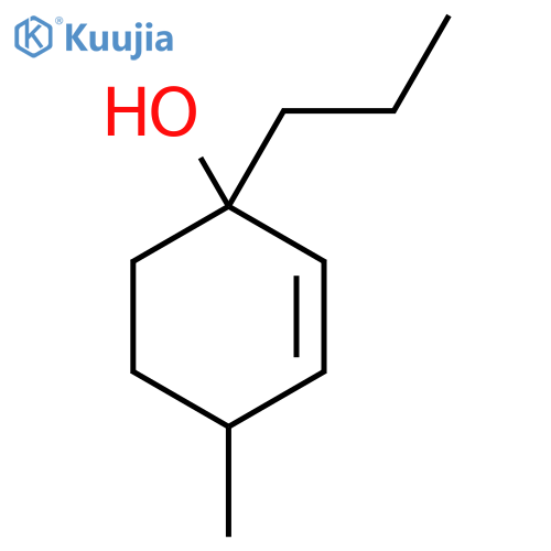 4-Methyl-1-propylcyclohex-2-en-1-ol structure