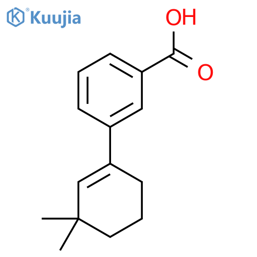 3-(3,3-Dimethylcyclohex-1-en-1-yl)benzoic acid structure