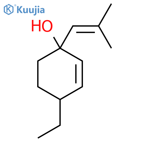 4-Ethyl-1-(2-methylprop-1-en-1-yl)cyclohex-2-en-1-ol structure