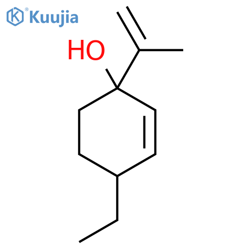 4-Ethyl-1-(prop-1-en-2-yl)cyclohex-2-en-1-ol structure