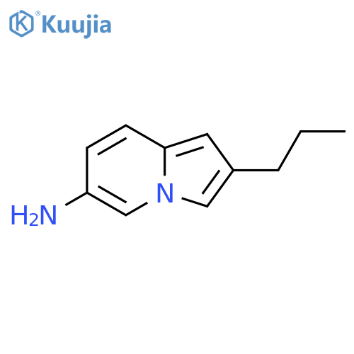 2-Propylindolizin-6-amine structure