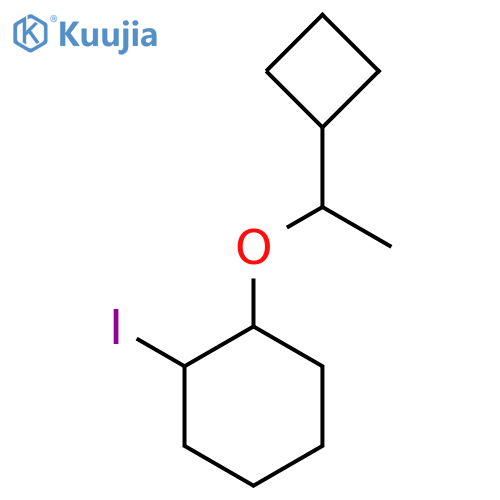 1-(1-cyclobutylethoxy)-2-iodocyclohexane structure