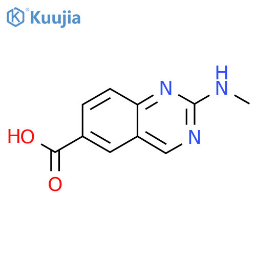 2-(Methylamino)quinazoline-6-carboxylic acid structure