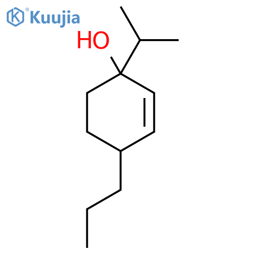 1-(Propan-2-yl)-4-propylcyclohex-2-en-1-ol structure