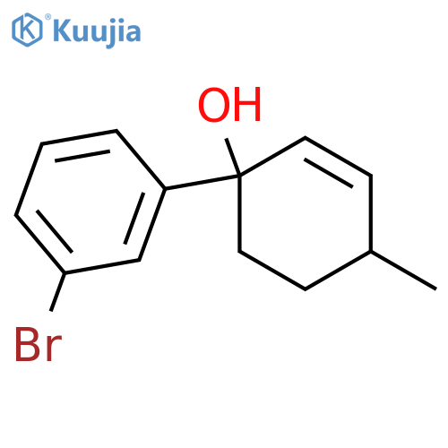 1-(3-Bromophenyl)-4-methylcyclohex-2-en-1-ol structure