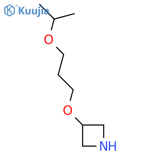 3-3-(propan-2-yloxy)propoxyazetidine structure