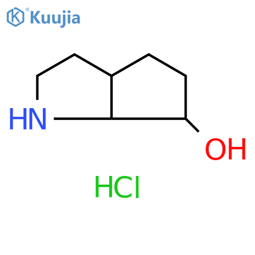 octahydrocyclopentabpyrrol-6-ol hydrochloride structure