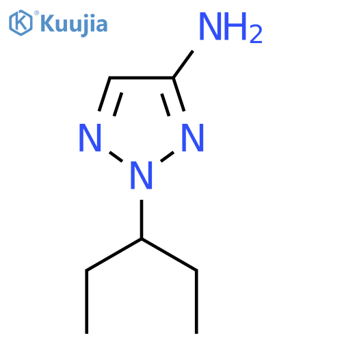 2-(pentan-3-yl)-2H-1,2,3-triazol-4-amine structure