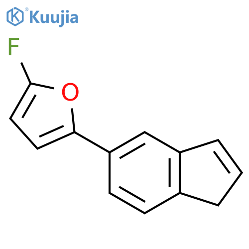 2-fluoro-5-(1H-inden-5-yl)furan structure
