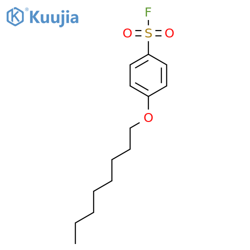4-(Octyloxy)benzene-1-sulfonyl fluoride structure