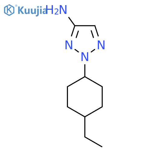 2-(4-ethylcyclohexyl)-2H-1,2,3-triazol-4-amine structure