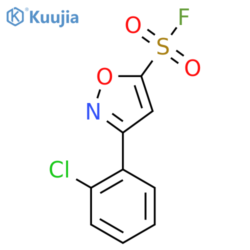 3-(2-Chlorophenyl)-1,2-oxazole-5-sulfonyl fluoride structure