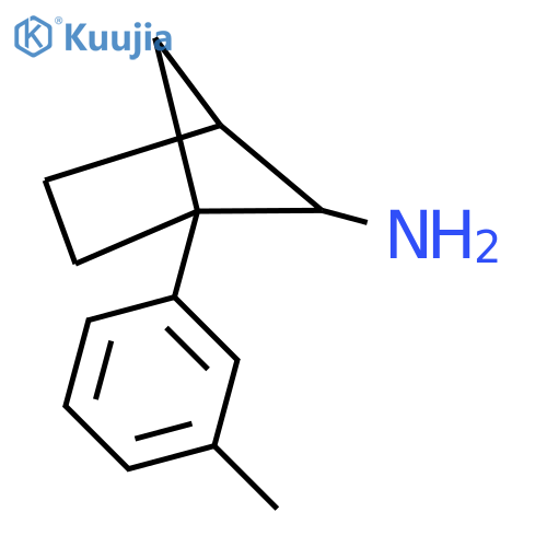 1-(3-Methylphenyl)bicyclo[2.1.1]hexan-5-amine structure