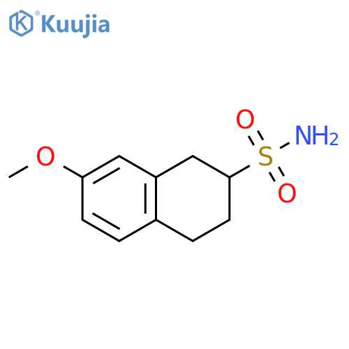 2-Naphthalenesulfonamide, 1,2,3,4-tetrahydro-7-methoxy- structure