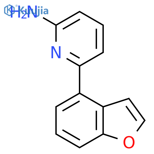 6-(1-Benzofuran-4-yl)pyridin-2-amine structure