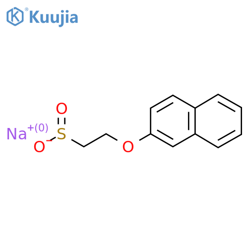 Sodium 2-(naphthalen-2-yloxy)ethane-1-sulfinate structure