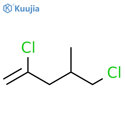 1-Pentene, 2,5-dichloro-4-methyl- structure